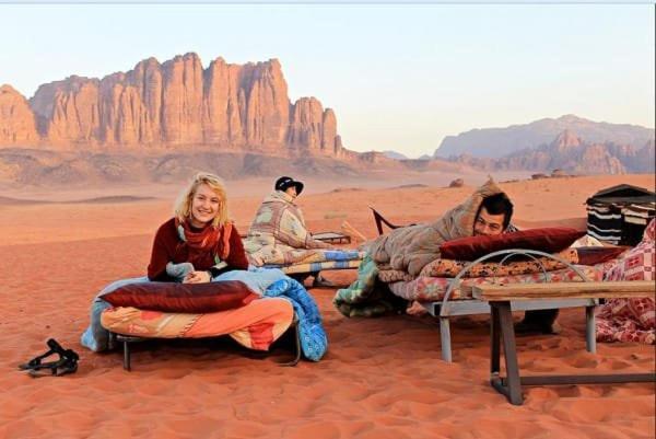 Wadi Rum Quiet Camp Экстерьер фото