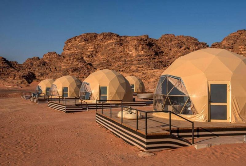 Wadi Rum Quiet Camp Экстерьер фото